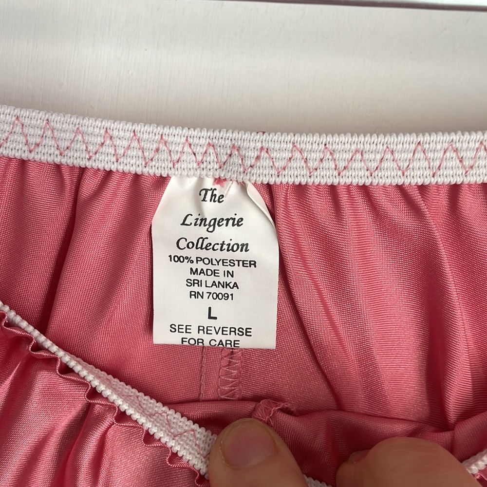 The Lingerie Collection 2 Piece Shorty Sleep Set L - Picture 3 of 3
